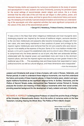 Scribes, Visionaries, and the Politics of Second Temple Judea