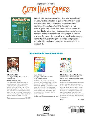 Gotta Have Games: 25 Creative Competitions for the Music Classroom
