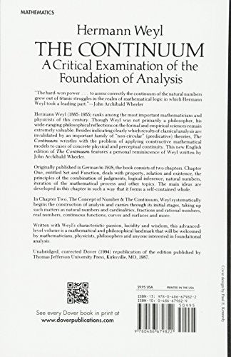 The Continuum: A Critical Examination of the Foundation of A