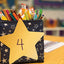 Carson Dellosa Galaxy 36 Stars Cutouts, Marble & Gold Star Cutouts for Bulletin Board and Classroom Décor, Galaxy Décor Classroom Cut-Outs, Space Décor Cutouts for Classroom Bulletin Board Decorations