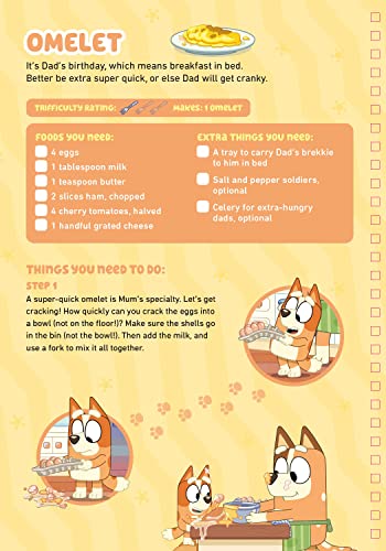 Bluey and Bingo's Fancy Restaurant Cookbook: Yummy Recipes