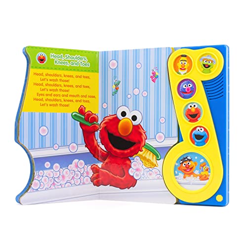 Sesame Street Rubber Duckie Bath Time Tunes Sound Book