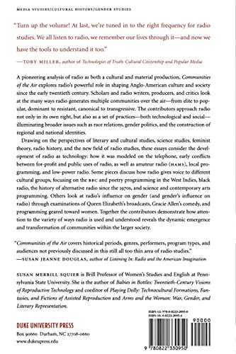 Communities of the Air: Radio Century, Radio Culture