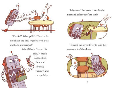 Rabbit and Robot: The Sleepover: Candlewick Sparks by Bell,