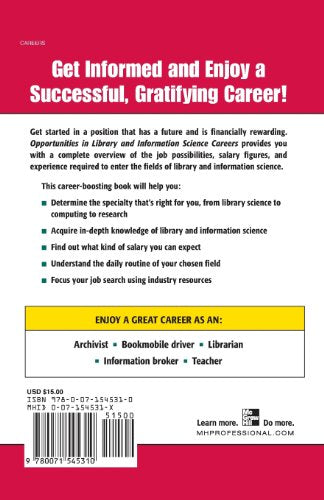 Opportunities in Library and Information Science