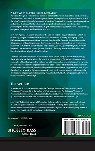 A New Agenda for Higher Education: Shaping a Life of the Mind for Practice