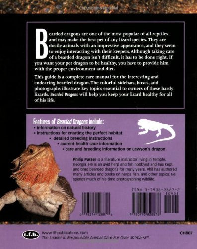 Bearded Dragons: A Complete Guide to Pogona Vitticeps (Complete Herp Care)