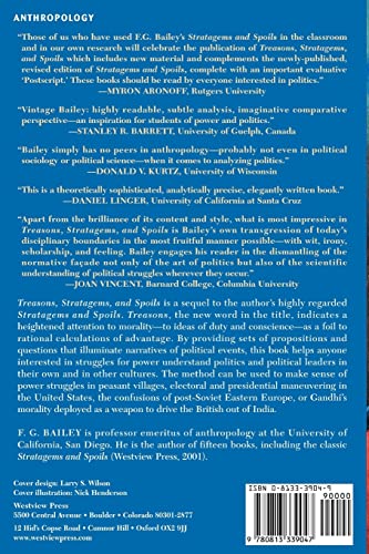 Treasons, Stratagems, And Spoils — back cover