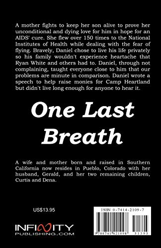One Last Breath — back cover