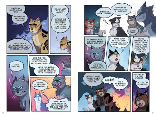 Warriors Graphic Novel: The Prophecies Begin, Part Three of Three: A Full-Color Graphic Novel Adaptation of the Warriors Cats Series