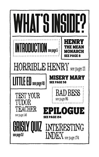 Terrifying Tudors (Horrible Histories)