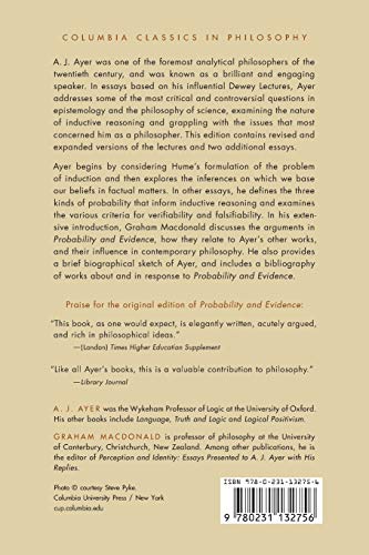 Probability and Evidence (Columbia Classics in Philosophy)