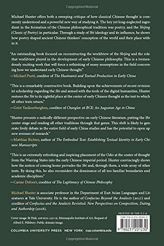The Poetics of Early Chinese Thought: How the Shijing Shaped the Chinese Philosophical Tradition