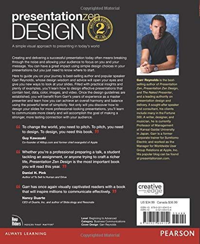 Presentation Zen Design: Simple Design Principles and Techniques to Enhance Your Presentations (Voices That Matter)