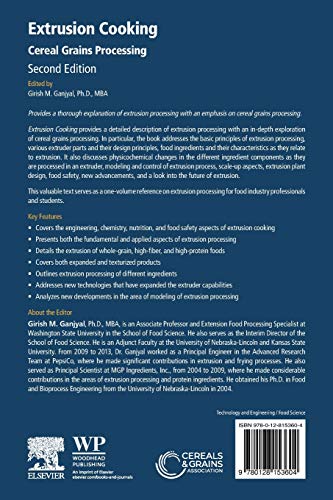 Extrusion Cooking: Cereal Grains Processing