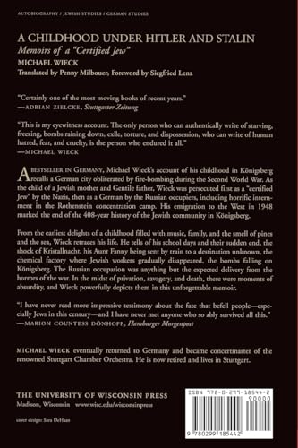 A Childhood under Hitler and Stalin: Memoirs of a "Certified Jew"
