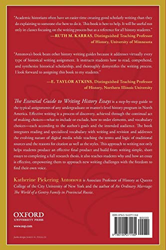 The Essential Guide to Writing History Essays