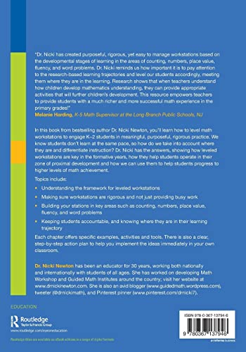 Leveling Math Workstations in Grades K-2: Strategies for Differentiated Practice