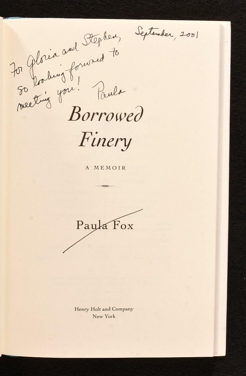 Borrowed Finery: A Memoir