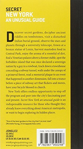 Secret New York - An Unusual Guide: Local Guides By Local People