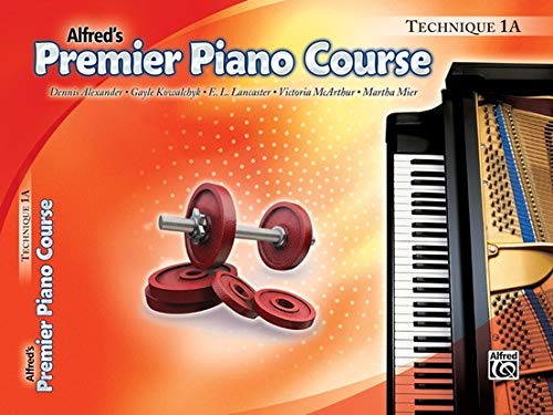 Alfreds Premier Piano Course Level 1A Books Set (4 Books) - Lesson 1A, Theory 1A, Technique 1A, Performance 1A