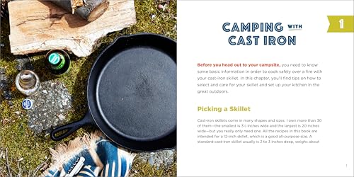 Cast-Iron Camping Cookbook: Easy Skillet Recipes for Outdoor Cooking