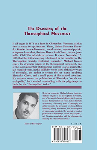 Dawning of the Theosophical Movement