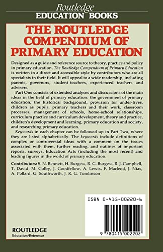 The Routledge Compendium of Primary Education