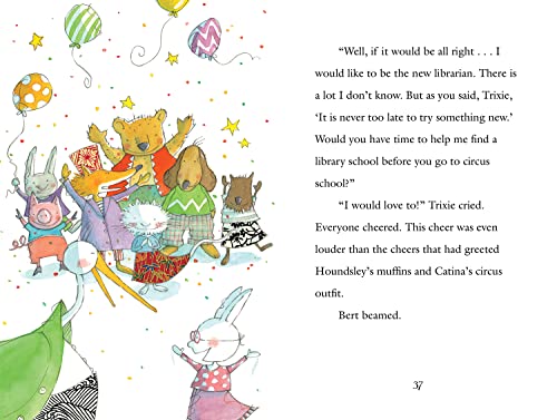 Houndsley and Catina at the Library (Candlewick Sparks)