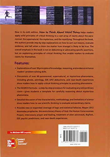 How to Think About Weird Things: Critical Thinking for a New Age