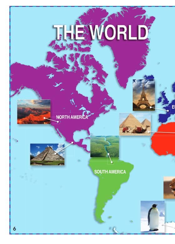 Places Around the World - Explore World Geography with this Fun Book for Kids!