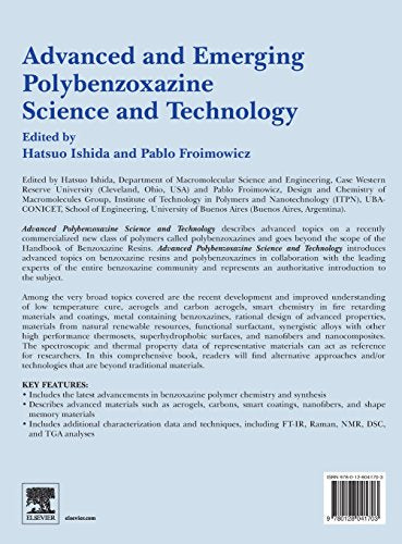 Advanced and Emerging Polybenzoxazine Science and Technology