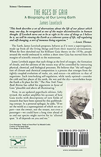 The Ages of Gaia: A Biography of Our Living Earth (Commonwealth Fund Book Program)