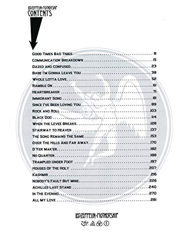 Led Zeppelin: Mothership - Authentic Guitar, Tab Edition