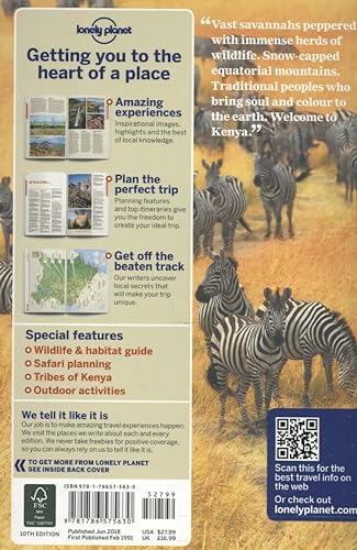 Lonely Planet Kenya 10 (Travel Guide)