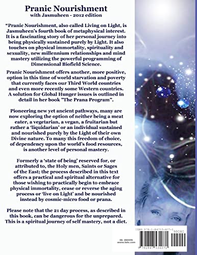 PRANIC NOURISHMENT - Nutrition for the New Millennium - Living on Light Series (Divine Nutrition)