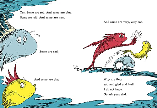 One Fish Two Fish Red Fish Blue Fish (Beginner Books)