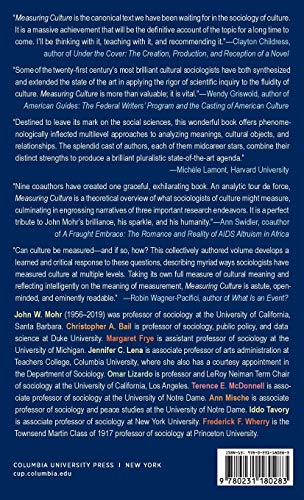 Measuring Culture