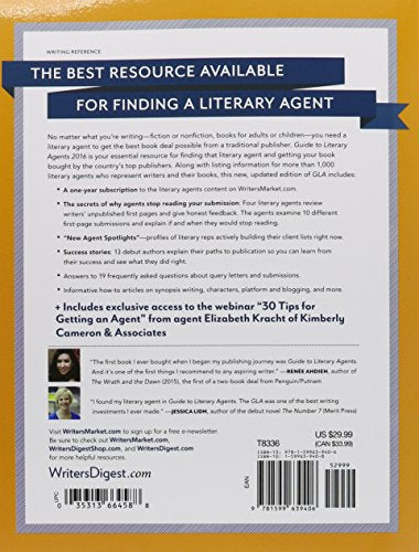 Guide to Literary Agents 2016: The Most Trusted Guide to Getting Published (Market, 2016)