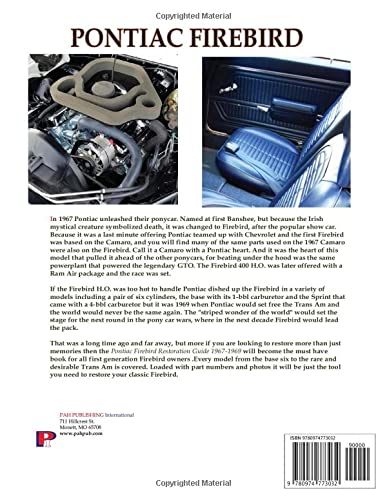 Pontiac Firebird Restoration Guide 1967-1969