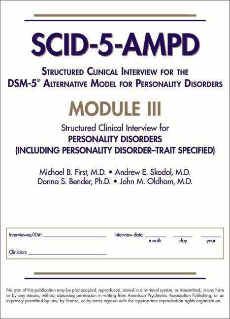 QuickSCID-5: Quick Structured Clinical Interview for Dsm-5 Disorders