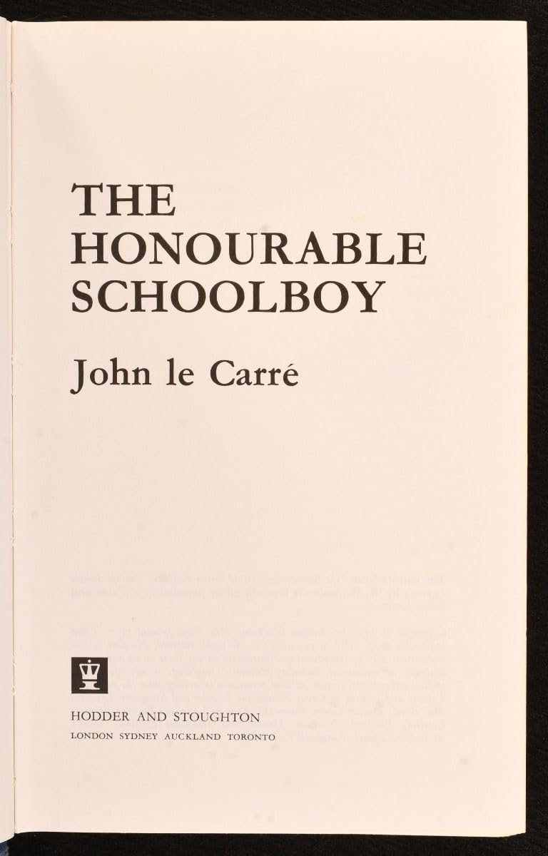 The Honourable Schoolboy