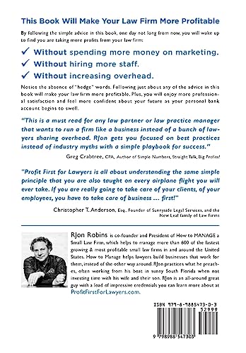 Profit First For Lawyers: Transform Your Law Firm from a Cash-Eating Monster to a Money-Making Machine