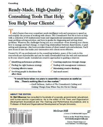 The Consultant's Toolkit: High-Impact Questionnaires, Activities and How-to Guides for Diagnosing and Solving Client Problems