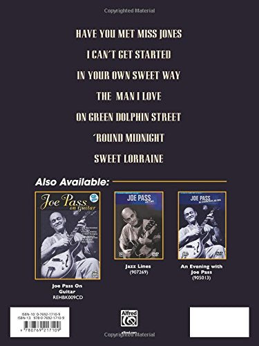 Joe Pass -- Virtuoso Standards Songbook Collection: Authentic Guitar TAB