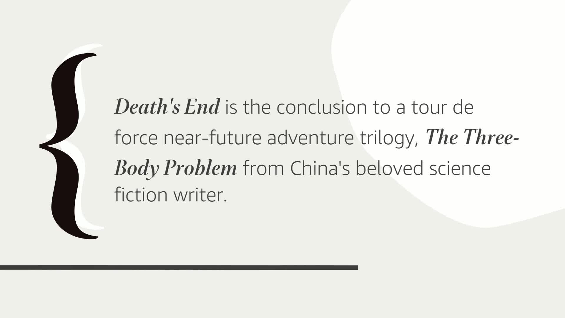 Death's End (The Three-Body Problem Series, 3)