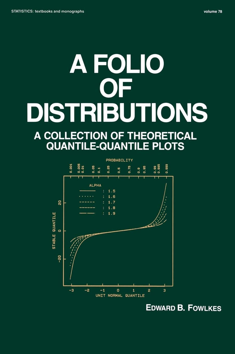 A Folio of Distributions: A Collection of Theoretical Quantile-quantile Plots (Statistics: A Series of Textbooks and Monographs)