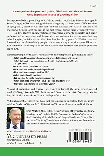 Winning Strategies for Successful Aging (Yale University Press Health & Wellness)