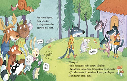 Los lobos que vinieron a cenar / The Wolves that Came to Dinner (La ovejita que vino a cenar) (Spanish Edition)