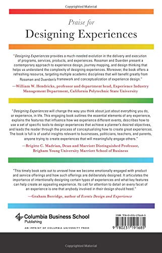 Designing Experiences — back cover